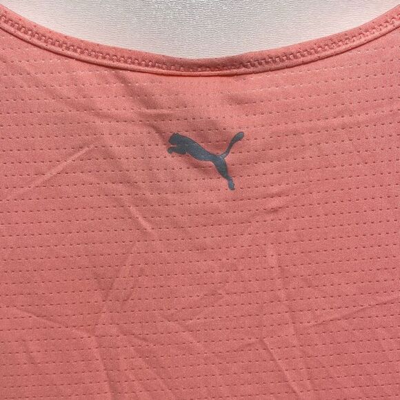 Puma Way 1 Women's Peach Lined Sleeveless Athletic Tank Top Size Large - Picture 7 of 9
